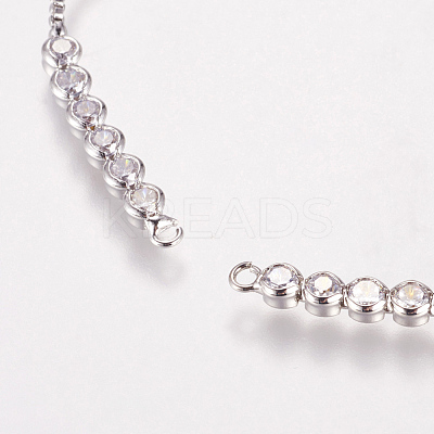 Brass Chain Bracelet Making X-MAK-P007-03-03P-1