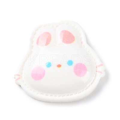 Animal Theme Opaque Resin Cabochons RESI-E046-01A-1