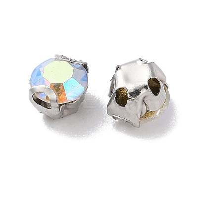 Round Sew on Rhinestone RGLA-L028-10B-01-1