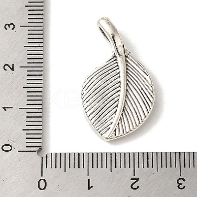 Tibetan Style Alloy Pendants TIBEP-L021-39AS-02-1