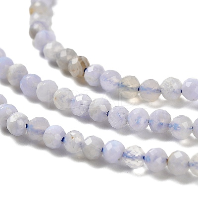 Natural Blue Lace Agate Beads Strands G-Z074-A01-01-1