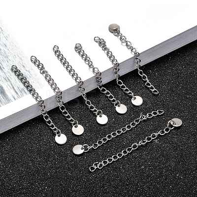 Tarnish Resistant 304 Stainless Steel Chain Extender LS-X-STAS-E104-41G-1