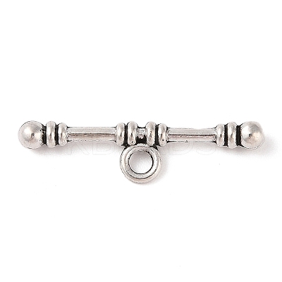 Tibetan Style Alloy Tggle Clasps FIND-C060-055B-AS-1