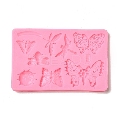 DIY Butterfly/Dragonfly/Bees/Ladybug Food Grade Silicone Molds LS-SIMO-H011-02-1