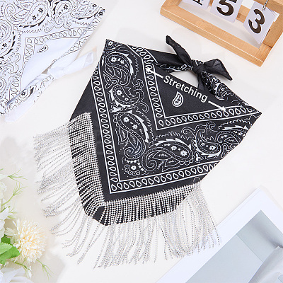 2Pcs 2 Colors Versatile Outdoor Cycling Bandana for Women OHAR-CY0001-21A-1