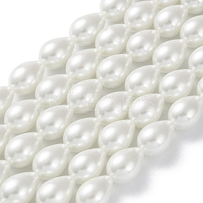 Glass Pearl teardrop X-HY-O001-A-02-1