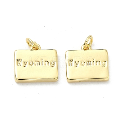 Brass Pendants KK-D229-22A-G-1