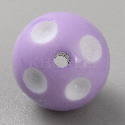 Acrylic Beads MACR-WH20003-02K-1