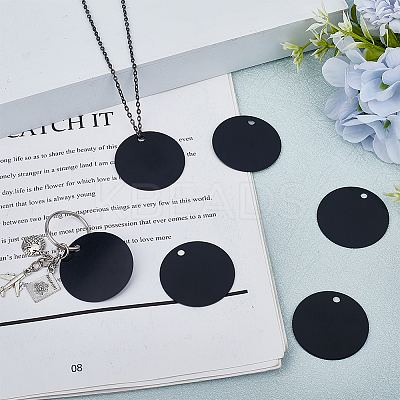 25Pcs Aluminum Pendants FIND-SP0002-55A-B-1