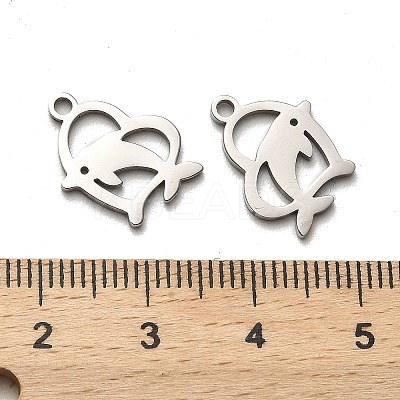 Non-Tarnish Valentine's Day 316 Surgical Stainless Steel Charms LS-STAS-H190-15P-03-1