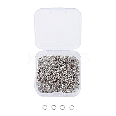 Iron Open Jump Rings IFIN-YW0001-08P-1