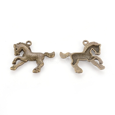 Tibetan Style Alloy Pendants TIBEP-A16618-AB-FF-1