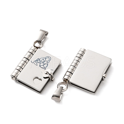 304 Stainless Steel Pendants SA-CBA694E-01P-06-1