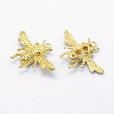 Brass Pendants KK-F721-014C-RS-1