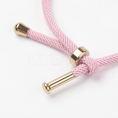 Cotton Twisted Cord Bracelet Making X-MAK-L012-05-1