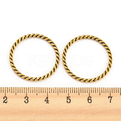 Tibetan Style Linking Rings LS-TIBE-EA8631Y-1AG-NR-1