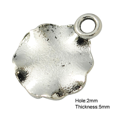 Tibetan Style Alloy Pendants TIBEP-K984-AS-RS-1