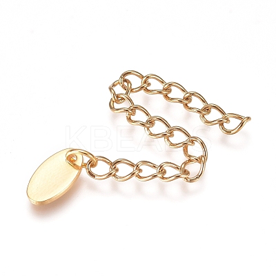 PVD Vacuum Plating 304 Stainless Steel Chain Extender LS-STAS-G221-23G-1