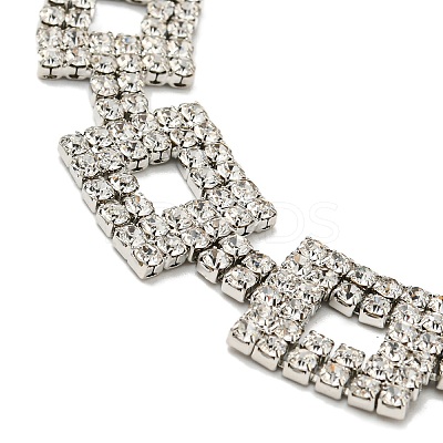 Crystal Rhinestone Choker Necklaces LS-NJEW-L176-04P-1