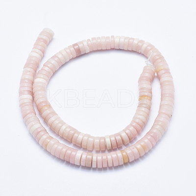 Natural Pink Opal Beads Strands G-E444-30-8mm-1