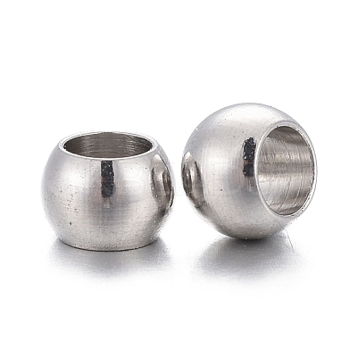 Tarnish Resistant 201 Stainless Steel Beads STAS-F259-002P-1