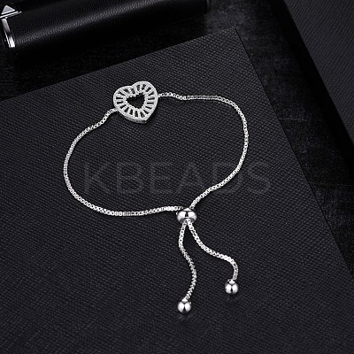 Eco-Friendly Electroplate Brass Slider Bracelets BJEW-EE0006-03P-1
