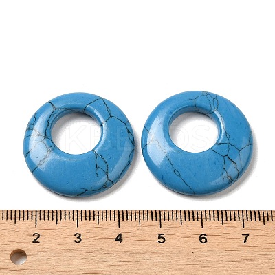 Synthetic BlueTurquoise Pendants G-T122-76W-1