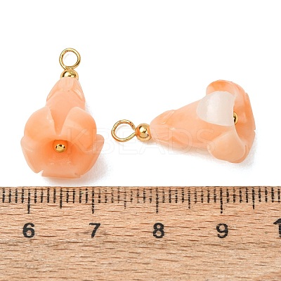 Dyed Synthetic Coral Pendants GG-CBAC295-02G-02-1