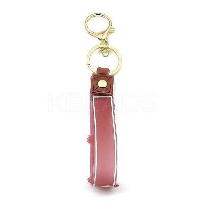 Cloud PVC Rope Keychains LS-KEYC-B015-02LG-05-1