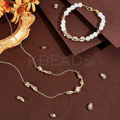 20Pcs 5 Style Alloy Beads FIND-PH0019-91-1