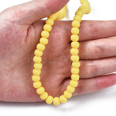 Handmade Polymer Clay Beads Strands X-CLAY-N008-053-01-1