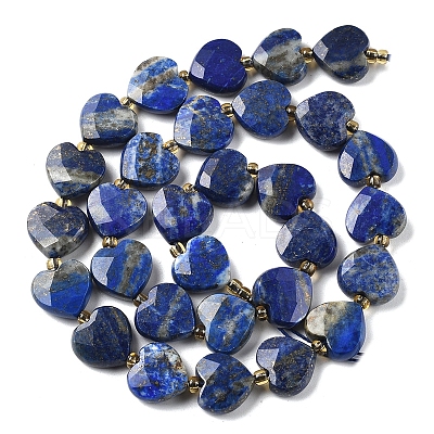 Natural Lapis Lazuli Beads Strands G-B044-B19-01-1