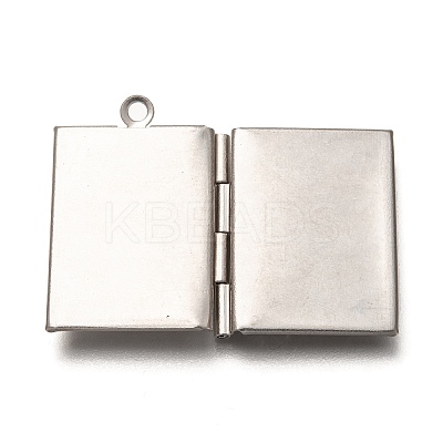 Non-Tarnish 316 Stainless Steel Locket Pendants LS-STAS-P267-01P-1