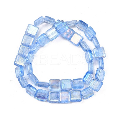 Czech Pressed Glass Beads GLAA-I061-22A-1