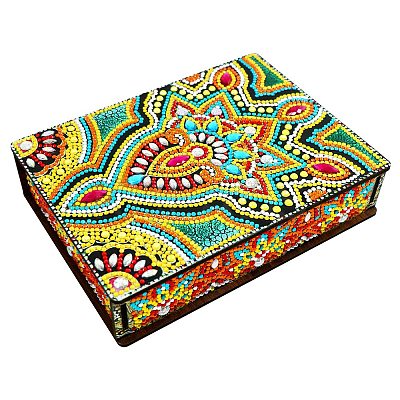 DIY Diamond Jewelry Box Kits DIAM-PW0001-083B-1