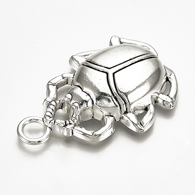 Tibetan Style Alloy Pendants TIBE-T007-30AS-LF-1