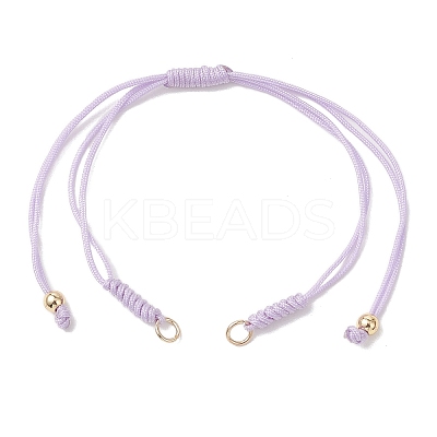 6Pcs 6 Colors Braided Nylon Cord Bracelet Making AJEW-JB01571-1