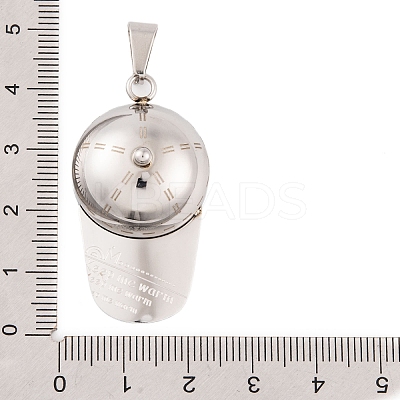 Non-Tarnish 304 Stainless Steel Pendants STAS-K283-09P-1