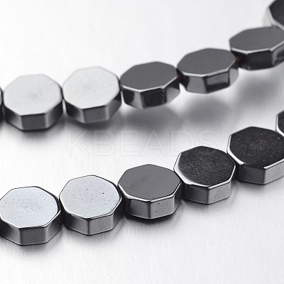 Non-magnetic Synthetic Hematite Bead Strands G-F300-59-09-1