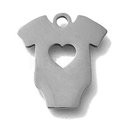 201 Stainless Steel Pendants STAS-R136-32P-1