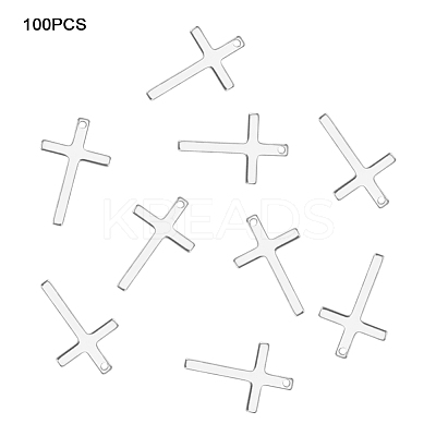 Tarnish Resistant 201 Stainless Steel Pendants STAS-L232-022P-1