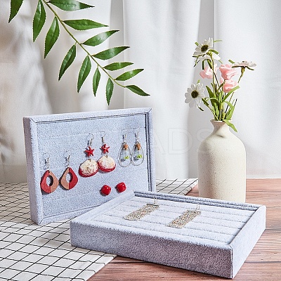 Wooden Cuboid Jewelry Rings Displays RDIS-L001-01-1