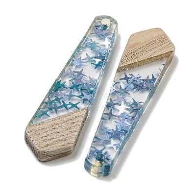 Wooden Pendants FIND-B042-04A-1