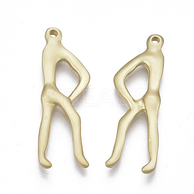 Smooth Surface Alloy Pendants PALLOY-S117-116R-1