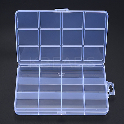 Rectangle Polypropylene(PP) Bead Storage Container CON-N011-049-1