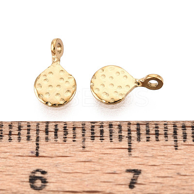 304 Stainless Steel Teardrop Charms X-STAS-T072-40G-1