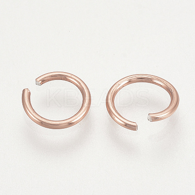 Anodized Aluminum Open Jump Rings X-ALUM-R005-0.8x6-04-1