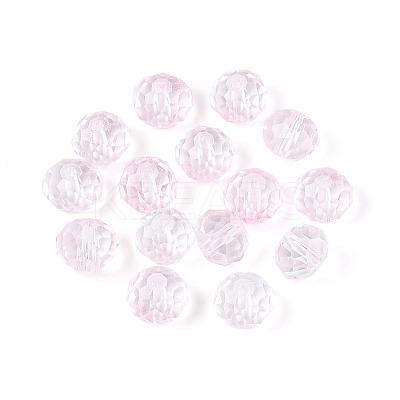 Baking Paint Transparent Glass Beads GLAA-N011-10mm-10-1