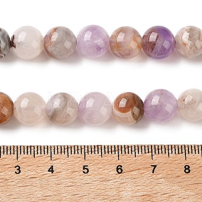 Natural Amethyst Lace Agate Beads Strands GG-CBABD99-04-10mm-1