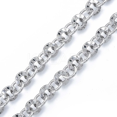 Alloy Ring Link Chains LCHA-N01-08-1